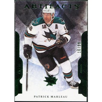 2011/12 Upper Deck Artifacts Emerald #12 Patrick Marleau /99