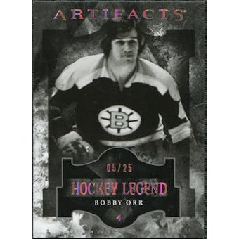 2011/12 Upper Deck Artifacts Spectrum #101 Bobby Orr Legends /25