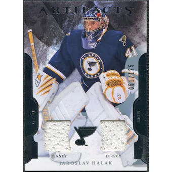 2011/12 Upper Deck Artifacts Jerseys #41 Jaroslav Halak /125
