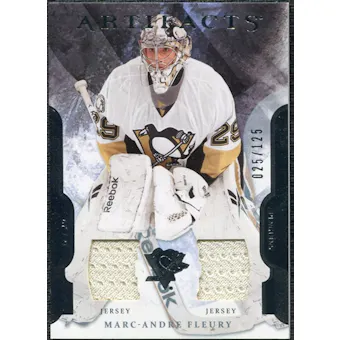2011/12 Upper Deck Artifacts Jerseys #72 Marc-Andre Fleury /125