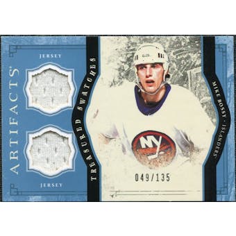 2011/12 Upper Deck Artifacts Treasured Swatches Blue #TSMB Mike Bossy /135