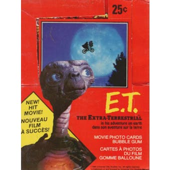 E.T. Wax Box (1982 O-Pee-Chee)
