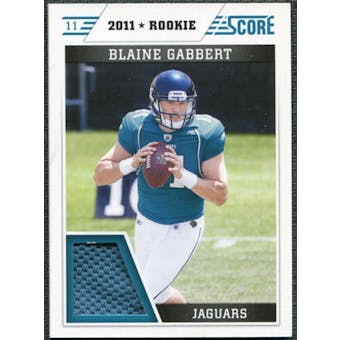 2011 Panini Score Retail Factory Set Rookie Jerseys #BG Blaine Gabbert