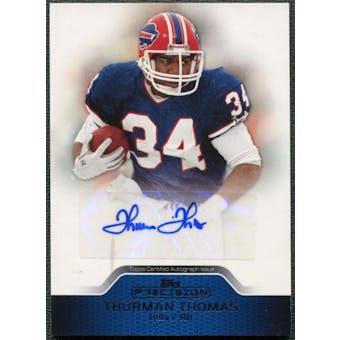 2011 Topps Precision Autographs #PCRATT Thurman Thomas Autograph