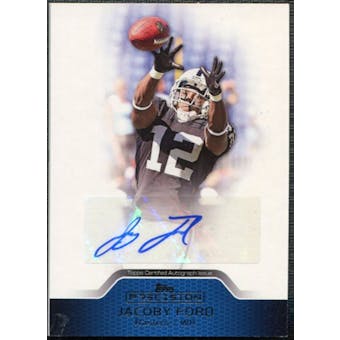 2011 Topps Precision Autographs #PCVAJF Jacoby Ford Autograph