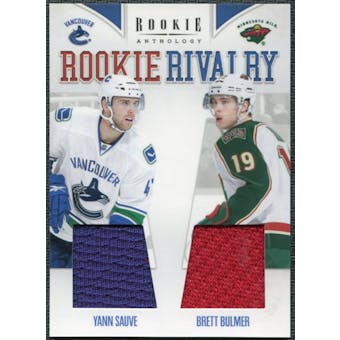 2011/12 Rookie Anthology Rookie Rivalry Dual Jerseys #26 Yann Sauve Brett Bulmer