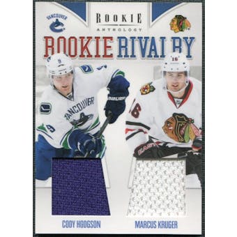 2011/12 Panini Rookie Anthology Rookie Rivalry Dual Jerseys #46 Cody Hodgson/Marcus Kruger