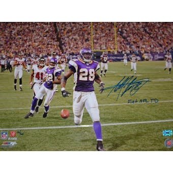 Adrian Peterson Autographed Minnesota Vikings "First TD" 16x20 Photo
