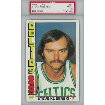 1976/77 Topps Basketball #54 Steve Kuberski PSA 9 (Mint) *5570 (Reed Buy)