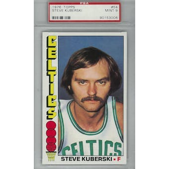 1976/77 Topps Basketball #54 Steve Kuberski PSA 9 (Mint) *3006 (Reed Buy)
