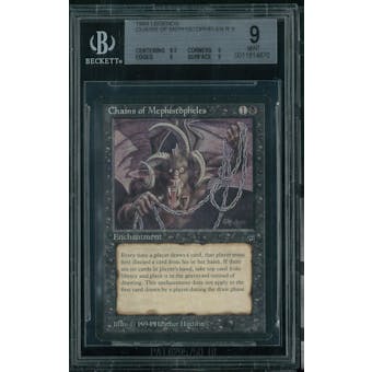 Magic the Gathering Legends Chains of Mephistopheles BGS 9 (9.5, 9, 9, 9)