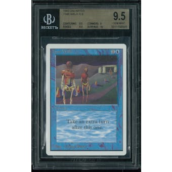 Magic the Gathering Unlimited Time Walk BGS 9.5 (9.5, 9, 9.5, 10)