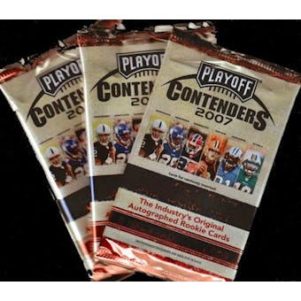 2007 Playoff Contenders Football Hobby Pack