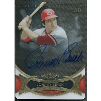 2014 Topps Tier One #TOAJB Johnny Bench Acetate Auto #22/99