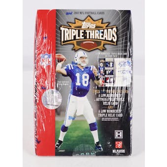 2007 Topps Triple Threads Football Hobby Box