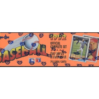 1992 O-Pee-Chee Baseball Factory Set