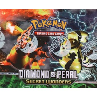 Pokemon Diamond & Pearl Secret Wonders Theme Deck Box