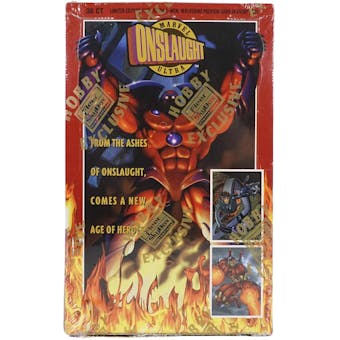 Marvel Onslaught Hobby Box (1996 Fleer Ultra)