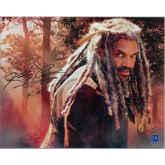 Khary Payton Autographed Walking Dead 8x10 Photo King Ezekiel (DACW COA)