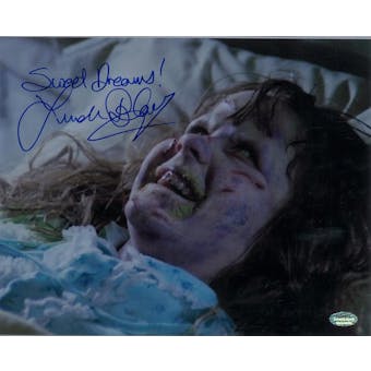 Linda Blair Autographed Exorcist Regan 8x10 Photo Smile (Schwartz COA)