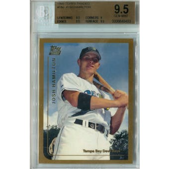 1999 Topps Traded Baseball #T66 Josh Hamilton RC BGS 9.5 (Gem Mint) *9493 (Reed Buy)