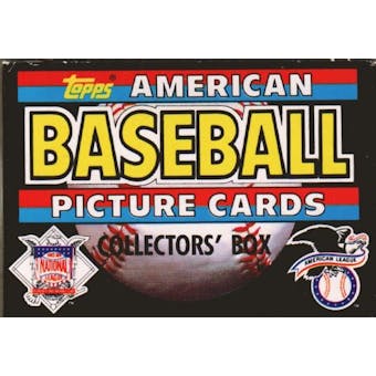 1988 Topps American Baseball Collectors Set