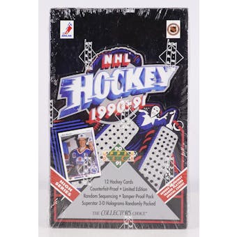 1990/91 Upper Deck English Hi # Hockey Hobby Box