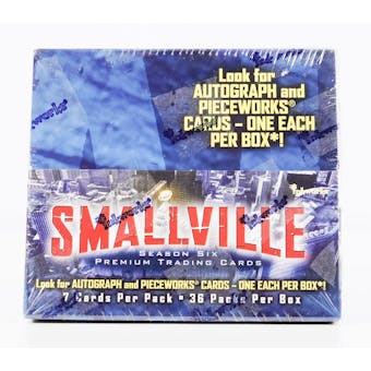 Smallville Season 6 Hobby Box (2008 InkWorks)