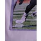 Deuce McAllister New Orleans Saints Autographed Football 8x10 Photo JSA COA #HH11618 (Reed Buy)