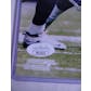 Deuce McAllister New Orleans Saints Autographed Football 8x10 Photo JSA COA #HH11615 (Reed Buy)