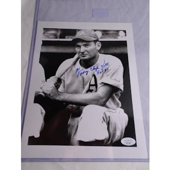 George Clyde Kell Philadelphia A's Autographed Baseball Photo (HOF 83) JSA #HH11587 (Reed Buy)