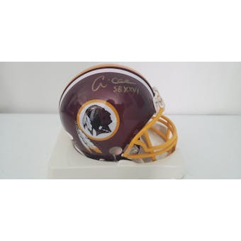 Andre Collins Washington Redskins Autographed Football Mini Helmet (SB XXVI) JSA #HH11076 (Reed Buy)