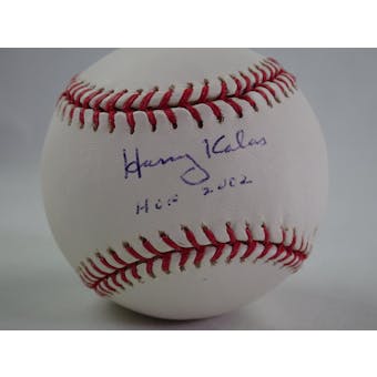 Harry Kalas Autographed MLB Baseball (HOF 2002) JSA #HH11456 (Reed Buy)