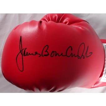 James Bonecrusher Smith Autographed Everlast Boxing Glove JSA #HH11437 (Reed Buy)