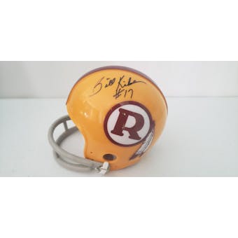 Billy Kilmer Washington Redskins Autographed Football Mini Helmet JSA #HH11038 (Reed Buy)