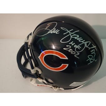 Dan Hampton Chicago Bears Autographed Football Mini Helmet (HOF 2002) JSA #HH11281 (Reed Buy)