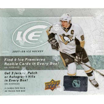 2007/08 Upper Deck Ice Hockey Hobby Box