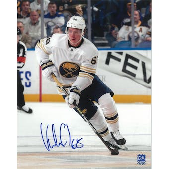 Victor Olofsson Autographed Buffalo Sabres Anniversary 8x10 Hockey Photo