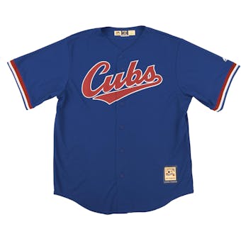 Chicago Cubs Majestic Royal Cooperstown Collection Cool Base Jersey (Adult Medium)