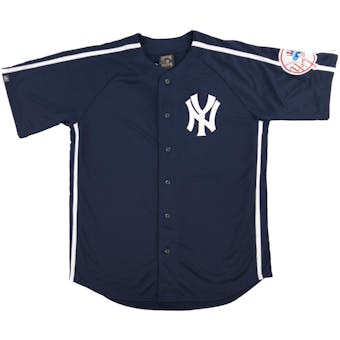 New York Yankees Majestic Cooperstown Crosstown Rivalry Baseball Jersey (Adult X-Large)