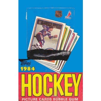 1984/85 Topps Hockey Wax Box