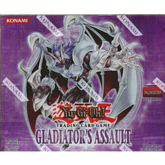 Yu-Gi-Oh Gladiator's Assault 1st Edition Booster Box
