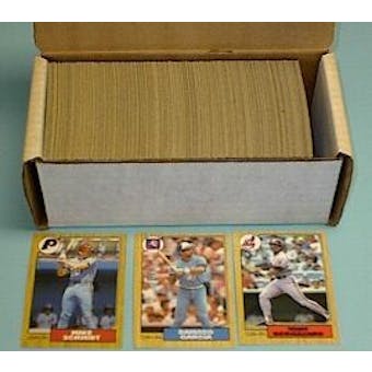 1987 O-Pee-Chee Baseball Complete Set