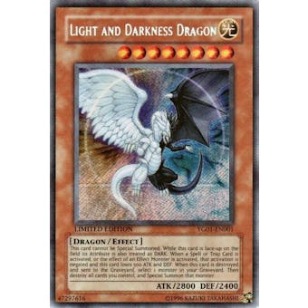 Yu-Gi-Oh Promo Single Light and Darkness Dragon Secret Rare (YG01-EN001)