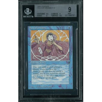 Magic the Gathering Legends Field of Dreams BGS 9 (9.5, 9, 9, 9.5)