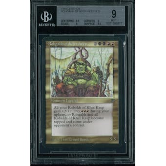 Magic the Gathering Legends Rohgahh of Kher Keep BGS 9 (9.5, 9, 9, 9.5)