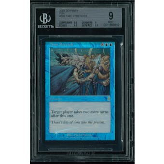 Magic the Gathering Odyssey FOIL Time Stretch BGS 9 (9.5, 9, 9.5, 8.5)
