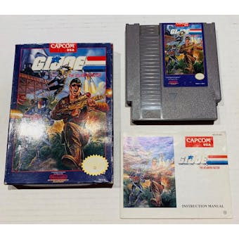 Nintendo (NES) G.I. Joe The Atlantis Factor Boxed Complete