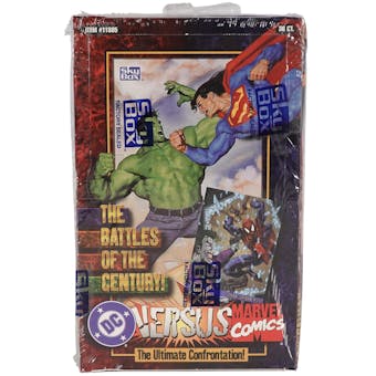 DC Versus Marvel Comics Hobby Box (1995 Fleer Skybox)