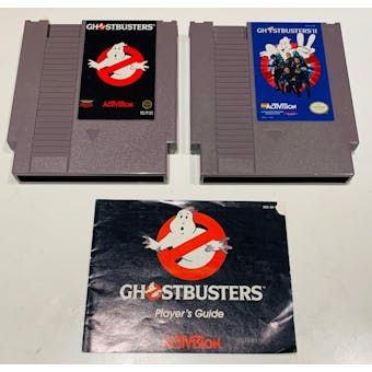 Nintendo (NES) Ghostbusters & Ghostbusters II Lot